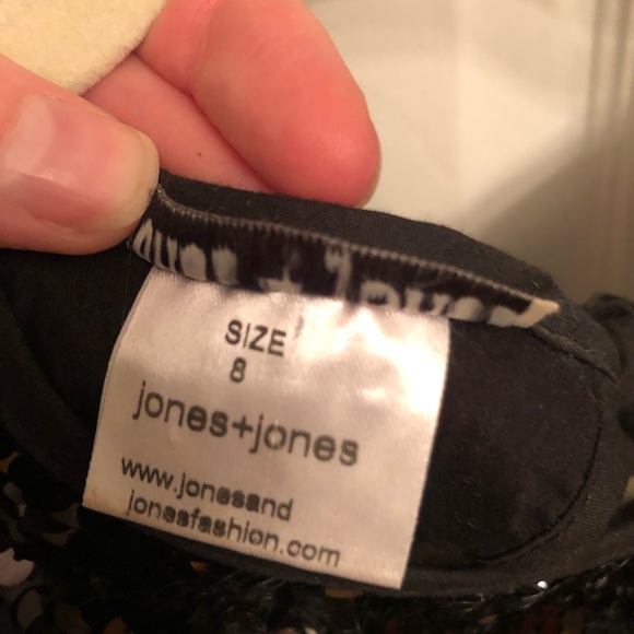 Silver Sequin Open Back Party Dress Sz 2 - Picture 4 of 8